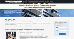 Desktop Screenshot of floridacondotraining.com